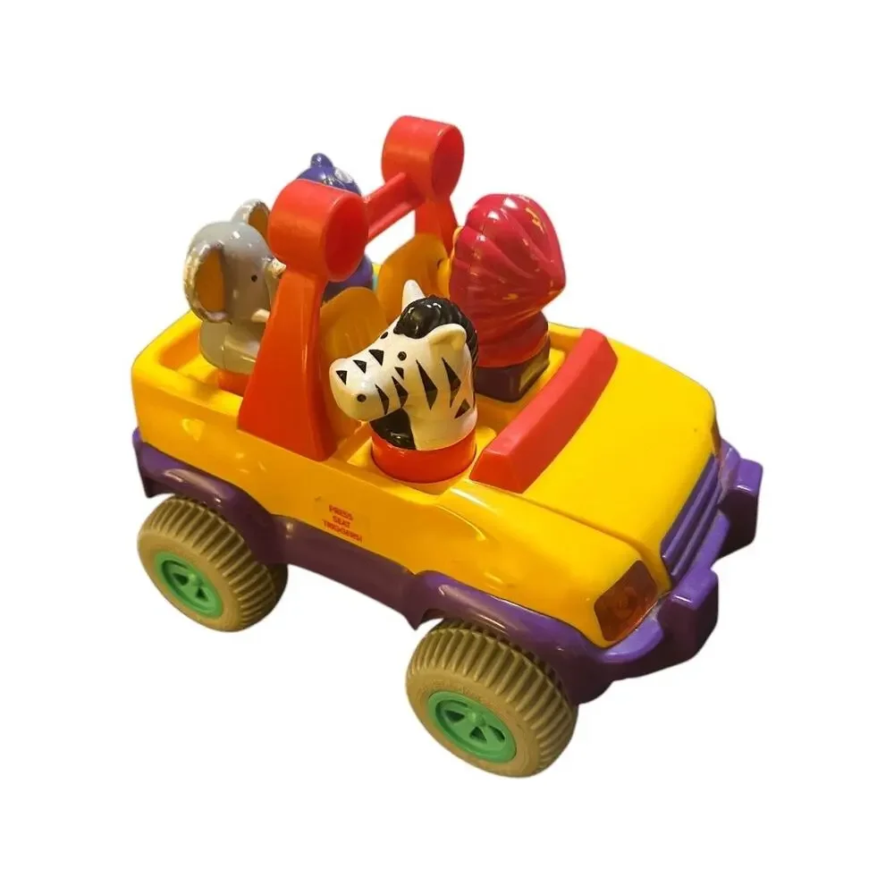 Toy Car & Animals Shapes Colors Set